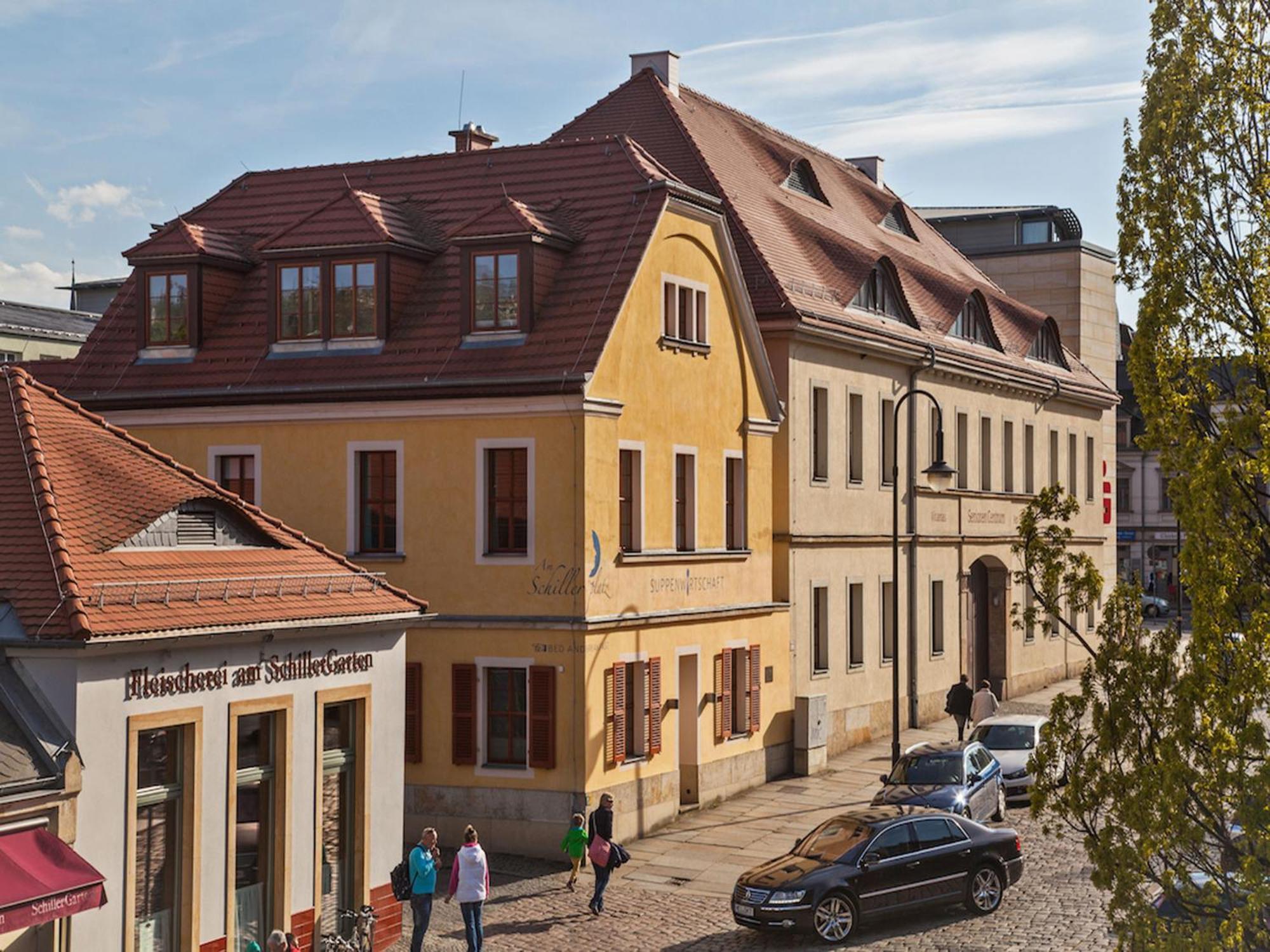 Bed&Breakfast am Schillerplatz Dresden Exterior foto