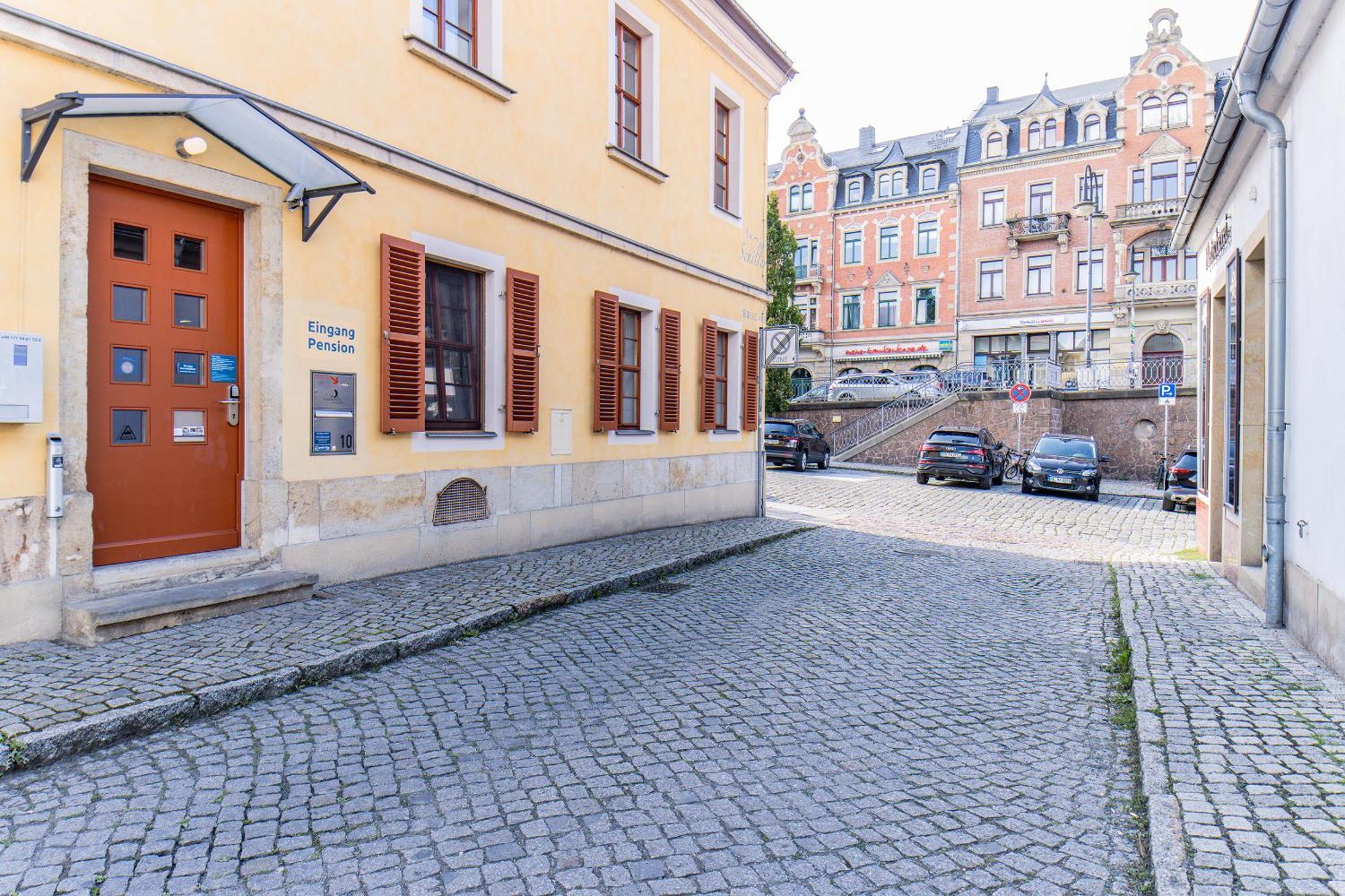 Bed&Breakfast am Schillerplatz Dresden Exterior foto