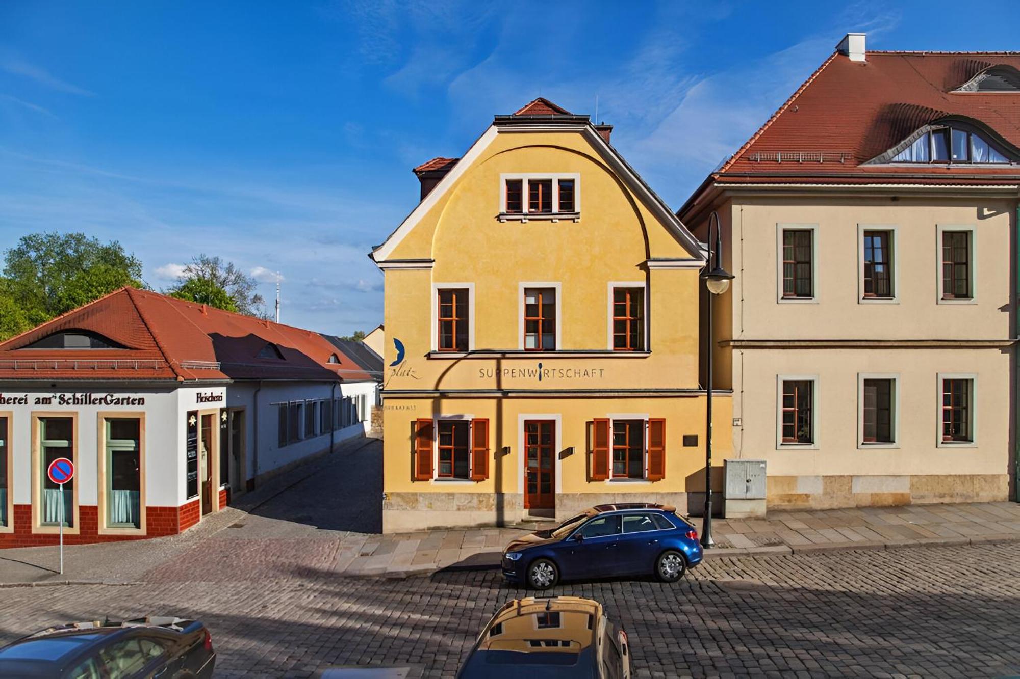 Bed&Breakfast am Schillerplatz Dresden Exterior foto