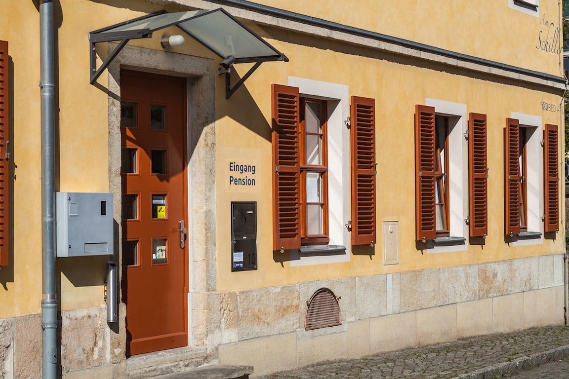 Bed&Breakfast am Schillerplatz Dresden Exterior foto